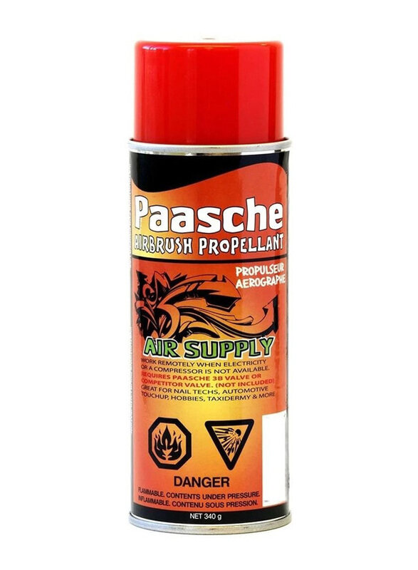 

Paasche Airbrush Pressure Can, 340g, Multicolour