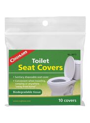 Coghlans 10-piece Toilet Set Cover, White