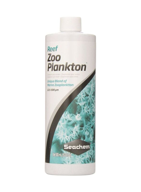 Seachem Reef Zoo Plankton for Aquatics, 500ml, White