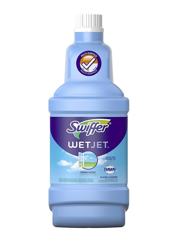 

Swiffer Fresh Scent Wet Jet All Purpose Floor Cleaner Solution, 1.25 Liters