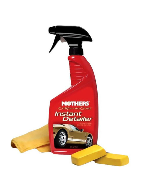 

Mothers California Gold Instant Detailer With Clay Bar Kit, Red
