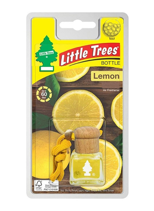 

Little Trees Lemon Car Air Freshener Bottle, 1 Piece