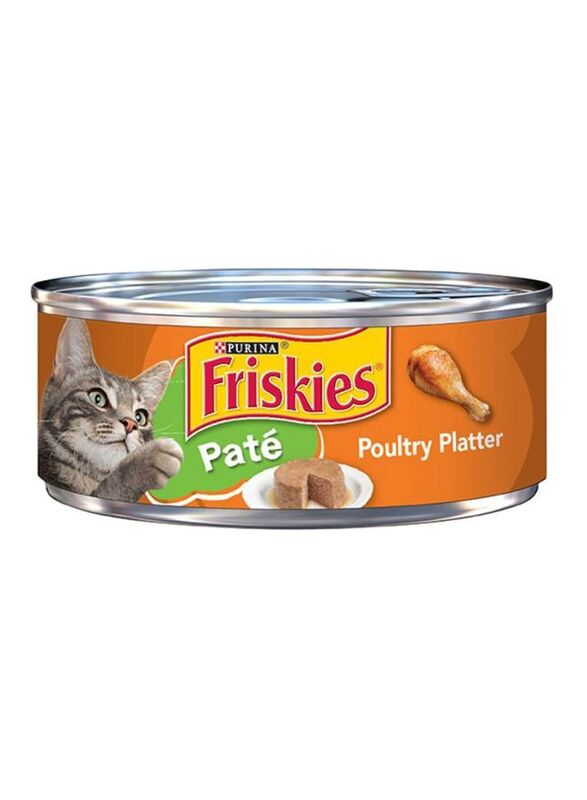 Purina Friskies Poultry Platter Wet Cat Food, 156g