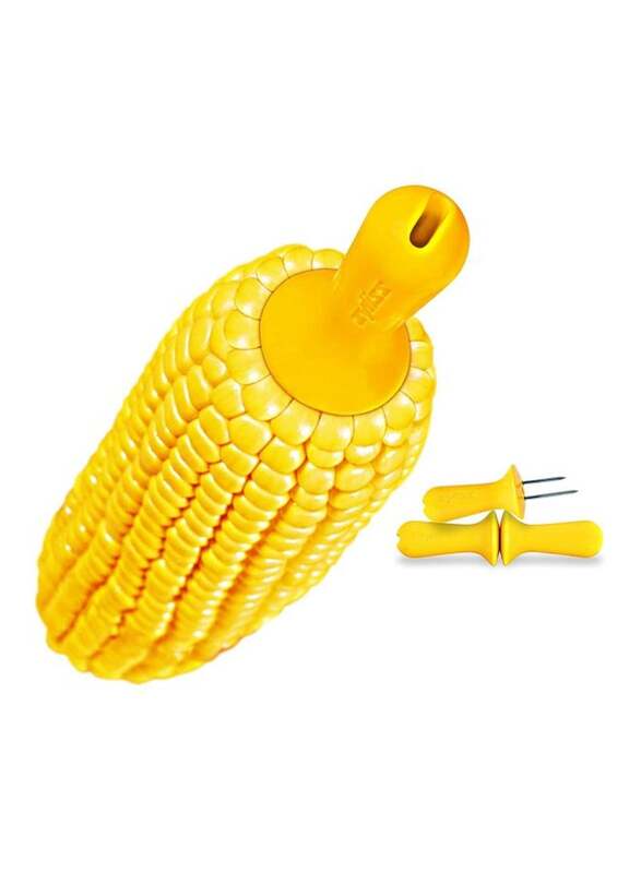Zyliss 8-Piece Interlocking Corn Holders Set, Multicolour