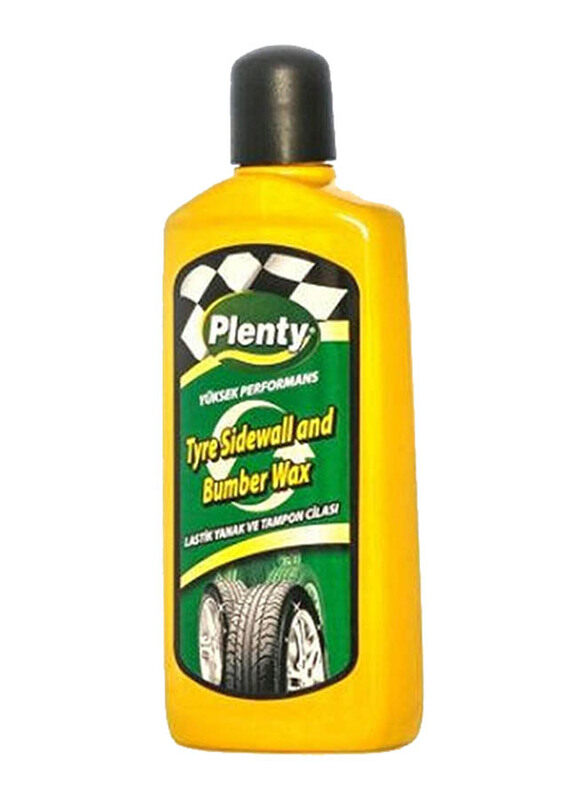 

Plenty 250ml Wax for Sidewalls & Bumpers of Tires, Yellow