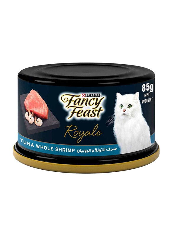 

Purina Fancy Feast Royale Tuna Shrimp Cats Wet Food, 85g