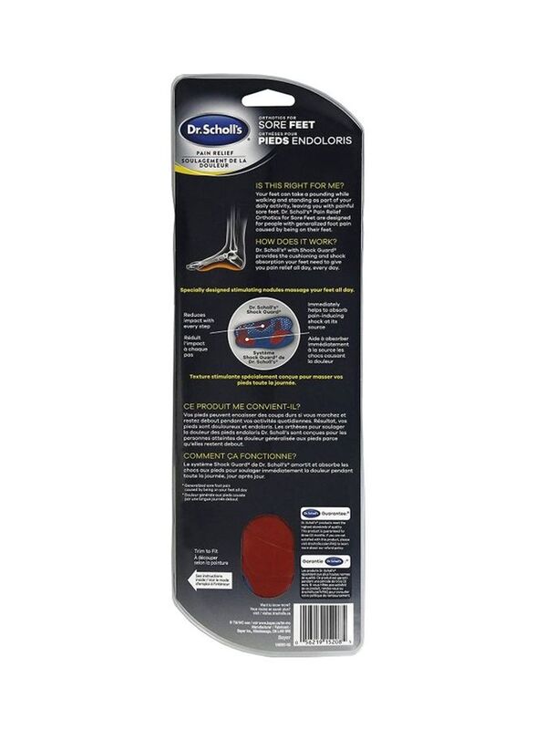 Dr. Scholl's Sore Feet Pain Relief Orthotics Insole