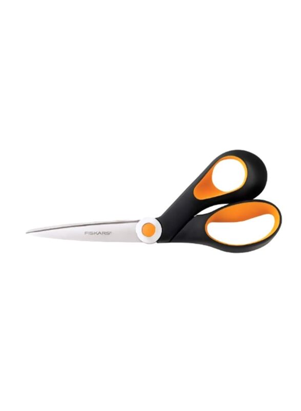 Fiskars Razor Edge Softgrip Scissors, Black