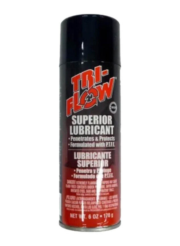 

Tri-Flow 170gm Superior Lubricant Aerosol, Multicolour