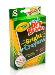 Crayola Dry-Erase Crayon, Multicolour