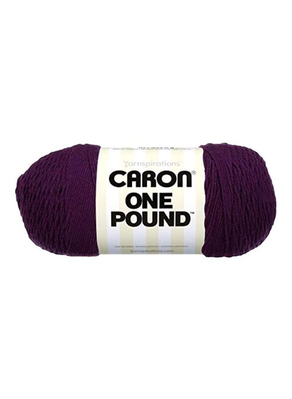 Caron One Pound Yarn Deep, 812 Yard, Violet