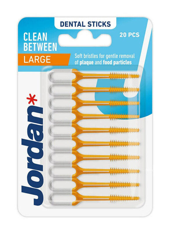 

Jordan Clean Between Teeth Stick Set, 20 Pieces