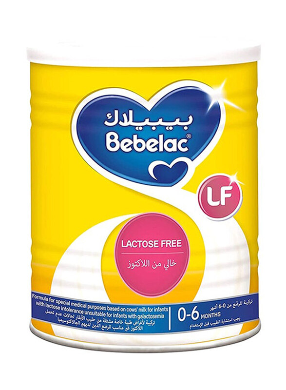 

Bebelac Lactose Free Formula Milk, 400g