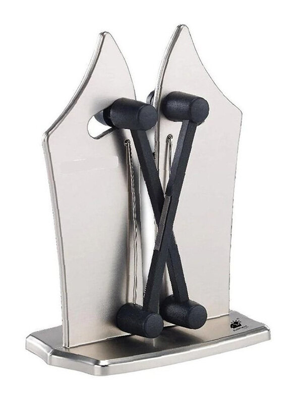 

Ravarian Edge Professional Knife Sharpener, Silver/Black