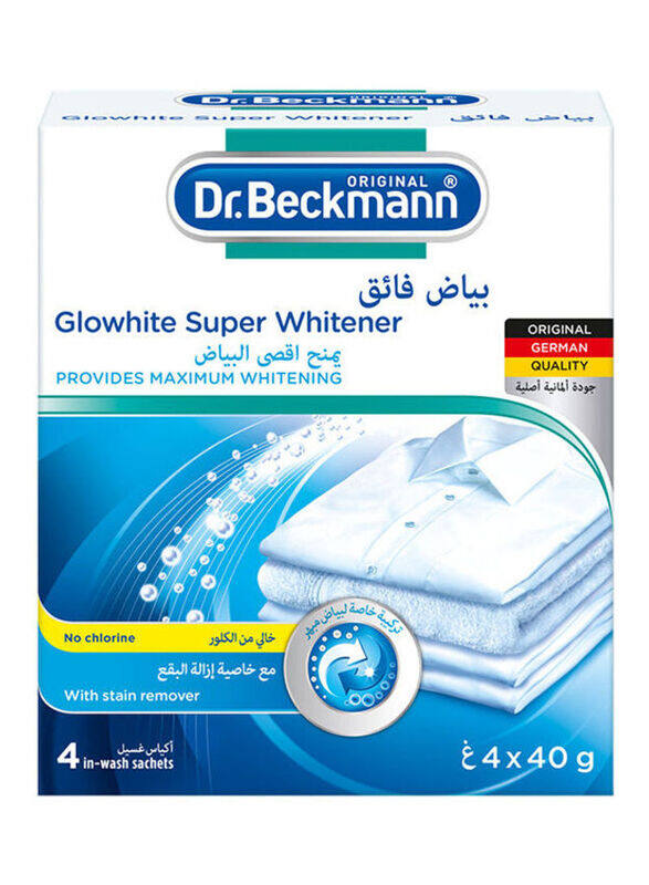 

Dr. Beckmann Glow White Super Whitener, 4 Sheets