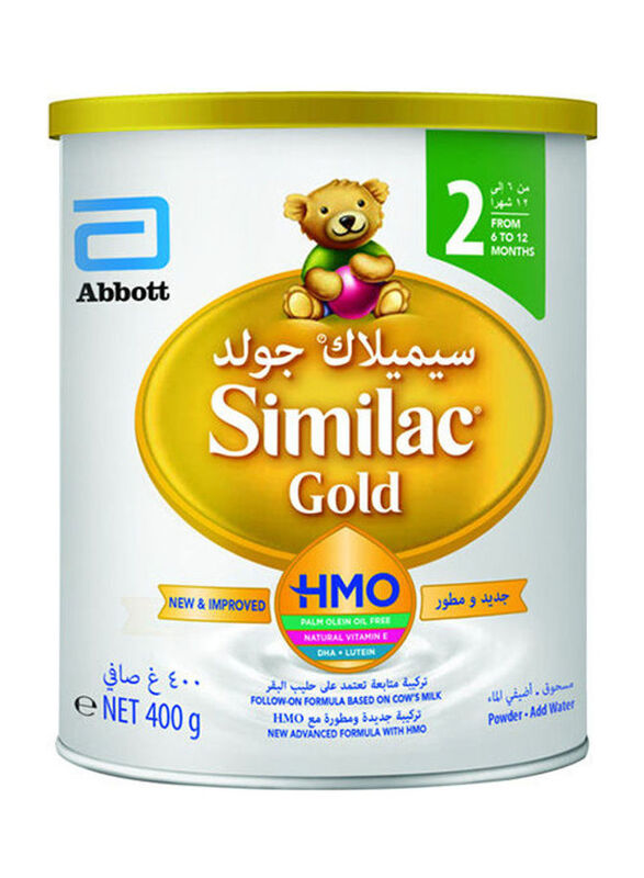 Similac Baby Formula Stage 2 Gold Baby Milk Formula, 400g