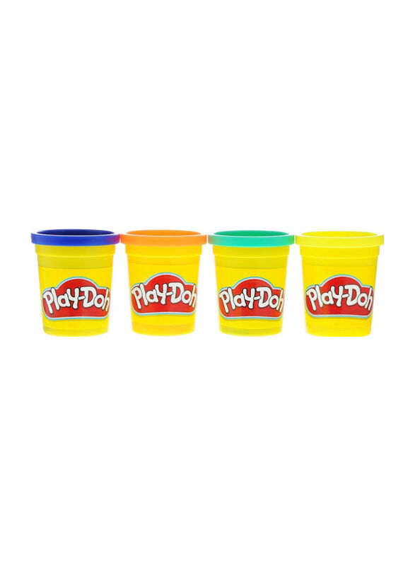 Play-Doh Classic Colors Clay, 4 Pieces, Multicolour