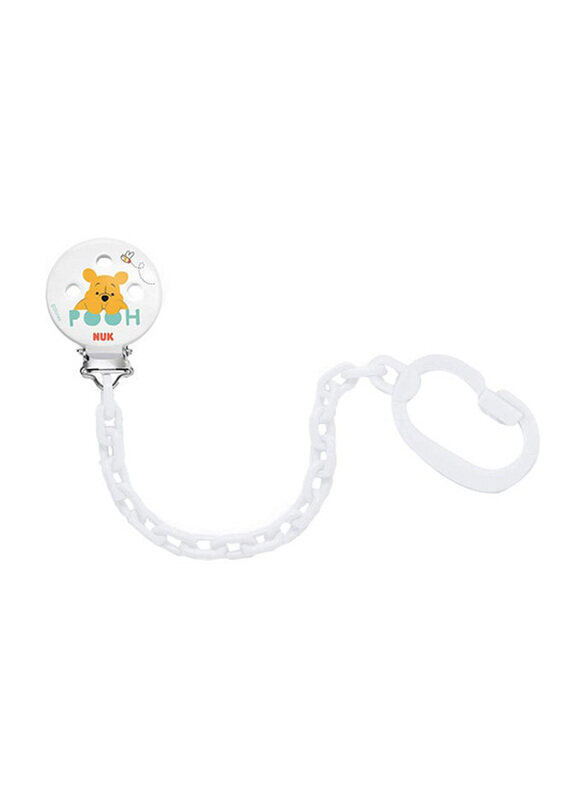 

NUK Disney Winnie The Pooh Soother Chain, White