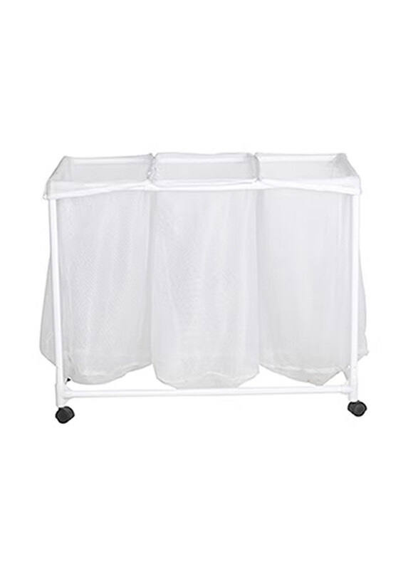 

Generic Nylon Laundry Storage Basket, White