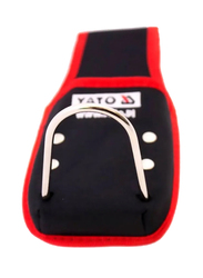 Yato 125g Hammer Loop and Nail Pocket, YT-7419, Black/Red