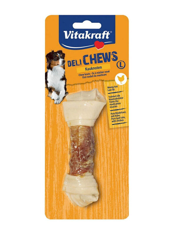 

Vitakraft Deli Chews Large Dog Bone with Chicken, 1 Piece