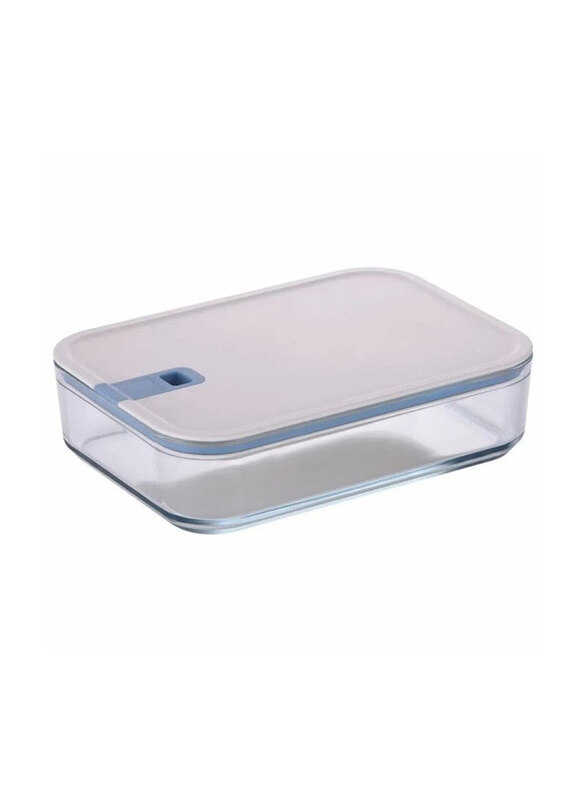 

Neoflam 2300ml Perfect Seal Rectangle Glass Storage Container, Clear