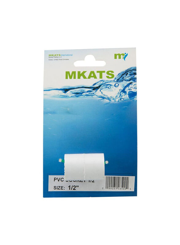 Mkats PVC Socket, White