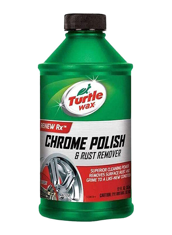 

Turtle Wax 12 Oz Liquid Chrome Polish And Rust Remover, Green