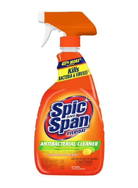 

Spic and Span Everyday Antibacterial Multi-Surface Spray Cleaner, 946ml