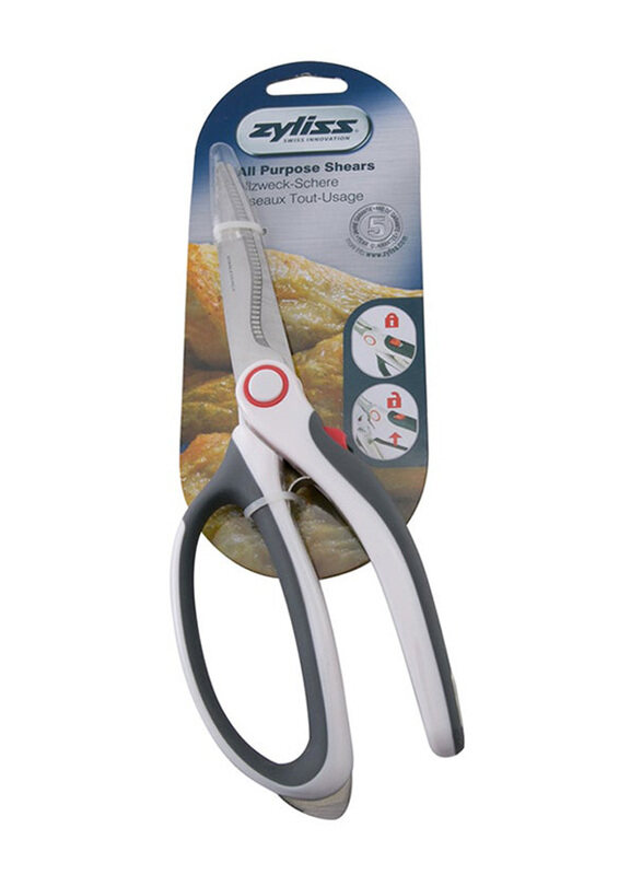 

Zyliss All Purpose Shear, Grey/White/Red