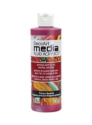 DecoArt Media Fluid Acrylic Paint, 236ml, Magenta