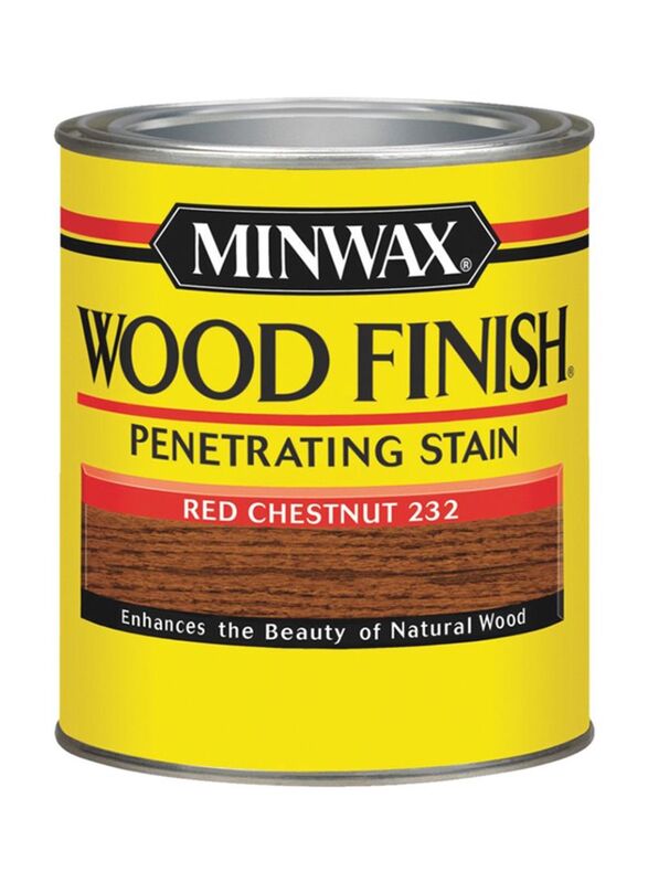 Minxwax 946ml Wood Finish Penetrating Stain Red Chestnut 232
