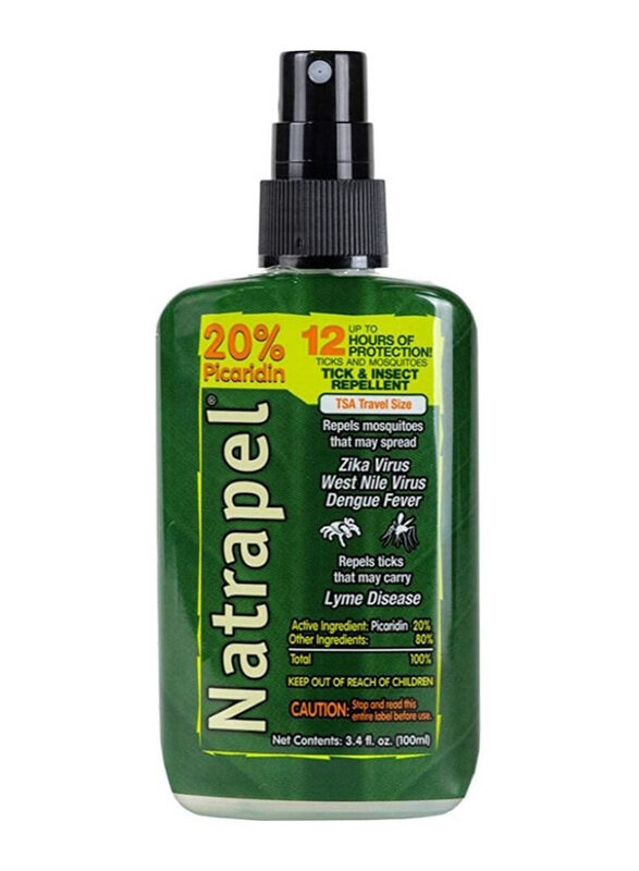 

Natrapel Tick & Insect Repellent Spray, 100ml, Green