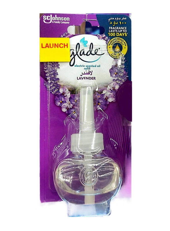 

Glade Electric Scented Oil Lavendr Refll, 20ml, Clear