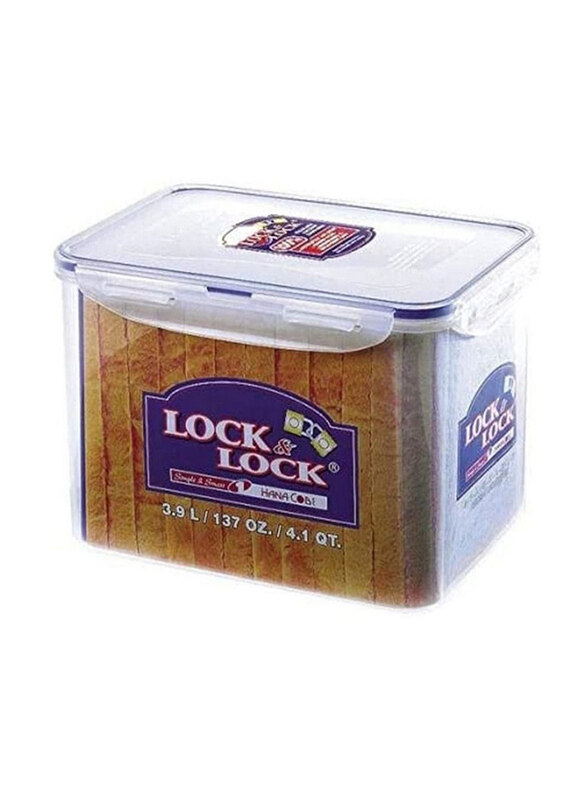 

Lock & Lock 3.9L Rectangular Food Container, Clear