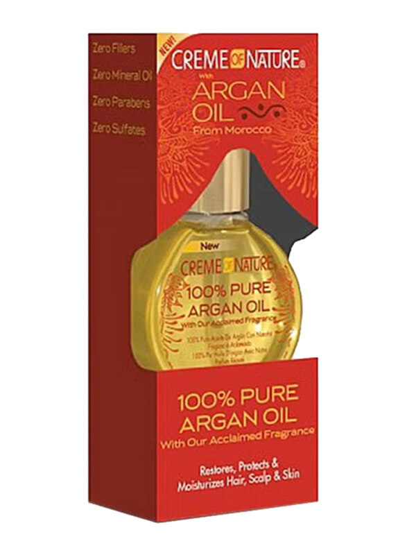 

Creme Of Nature Acclaimed Fragrance Pure Argan Oil for for All Hair Types, 29ml