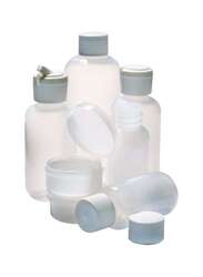 Coghlans 7-Piece Store And Pour Plastic Bottle Set, White