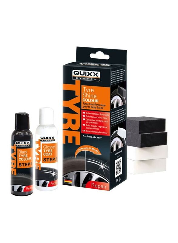 Quixx 6-Piece Tyre Shine Colour