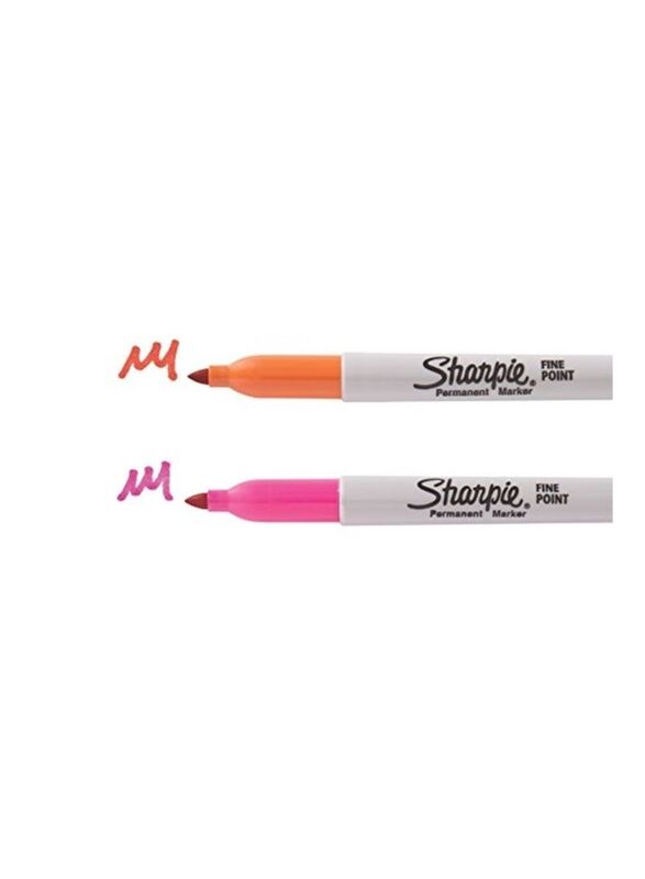 Sharpie Cosmic Color Permanent Markers, 12 Pieces, Multicolour