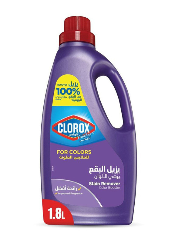 

Clorox Liquid Stain Remover and Color Booster for Colored Clothes, 1.8 Liters
