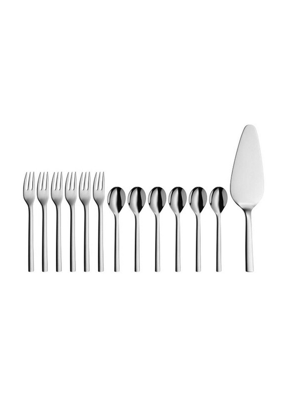 

Wmf 13-Piece Nuova Cake Set, WM-12-9137-6040, Silver