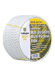 Wellington Cordage Multi Usable Nylon Rope, 10990, White, 100-Feet