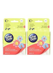 Glue Dots Craft Dots, 2 Pieces, Multicolour