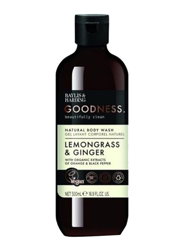 

Baylis & Harding Goodness Lemongrass And Ginger Body Wash, 500ml