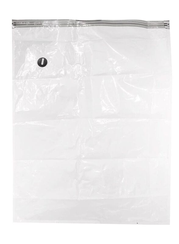 5Five Polyethylene Air-Flat Vacuum Bag, 120 x 70 x 2.5cm