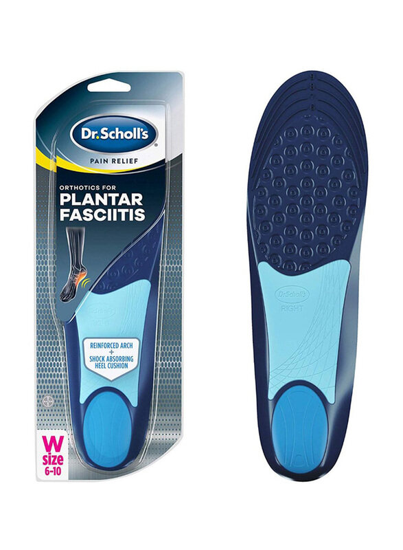 

Dr. Scholl's Lantar Fasciitis Pain Relief Orthotics Insoles, One Size