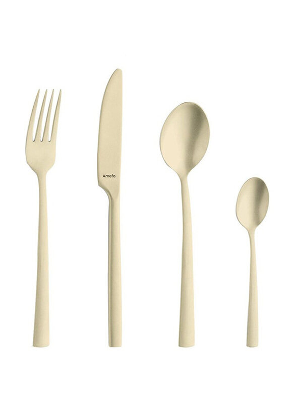 

Amefa 16-Piece Trend Cutlery Set, Gold
