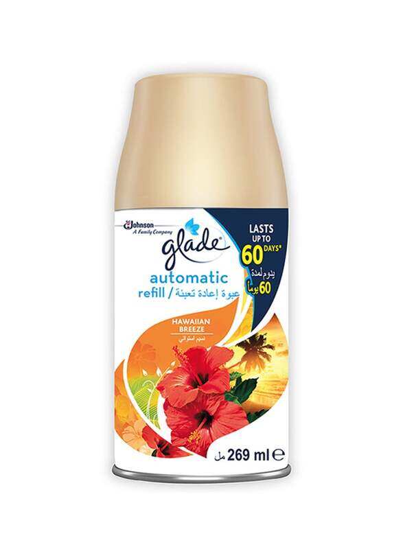 Glade Automatic Spray Refill Hawaiian Breeze Air Freshener, 269ml