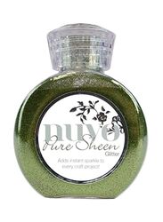 Nuvo by Tonic Studios Pure Sheen Glitter, Olive Green