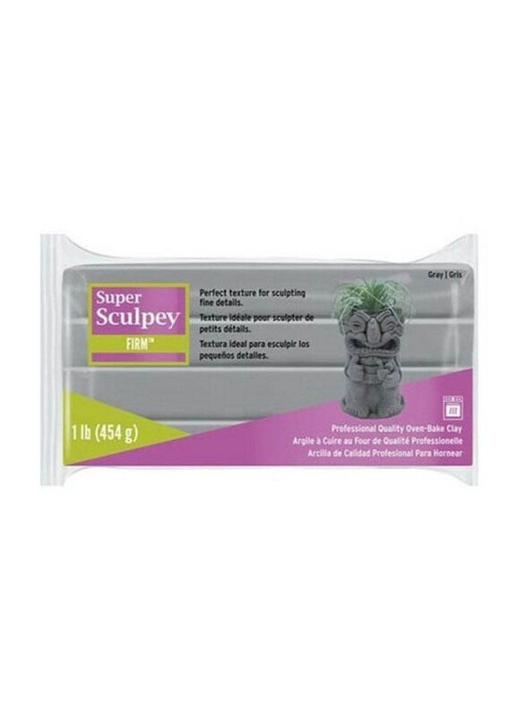 

Sculpey Super Sculpey Firm, 454gm, Grey